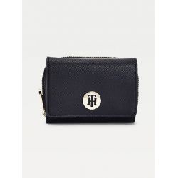 Portefeuille Monogram en Synthétique - Tommy Hilfiger