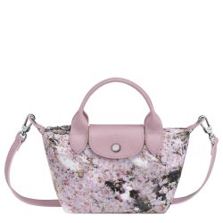 Sac à Main XS Le Pliage Bouquet en Toile - Longchamp