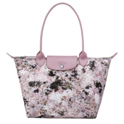 Sac Shopping S Le Pliage Bouquet en Toile - Longchamp
