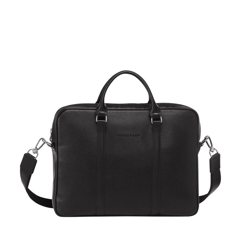 Porte Documents XS Le Foulonné en Cuir - Longchamp Porte Documents XS Le Foulonné en Cuir - Longchamp