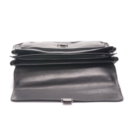 Serviette 2 soufflets Pablo cuir plongé