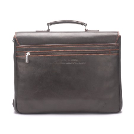 Serviette 2 soufflets Pablo cuir plongé