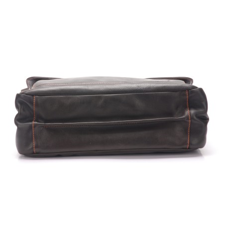 Serviette 2 soufflets Pablo cuir plongé