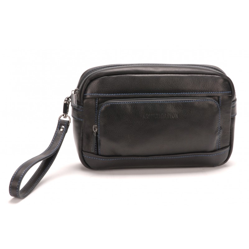 Trousse de toilette Pablo cuir plongé Trousse de toilette Pablo cuir plongé