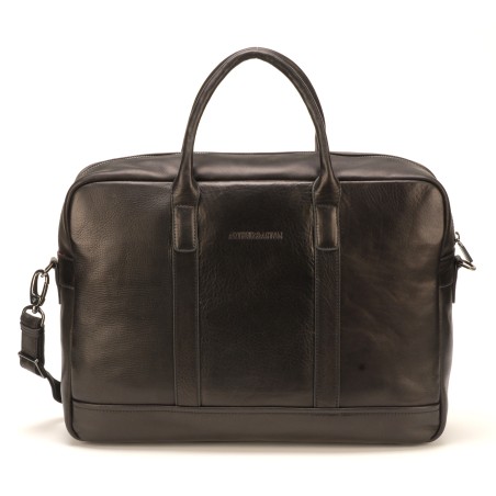 Porte-document Pablo en cuir plongé