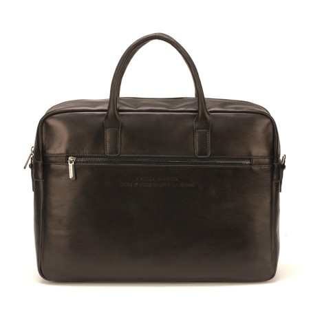 Porte-document Pablo en cuir plongé