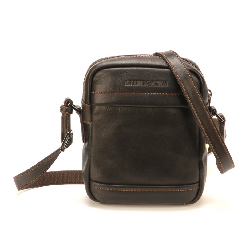 Sac travers Pablo en cuir plongé Sac travers Pablo en cuir plongé