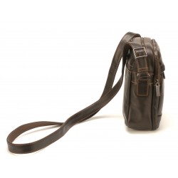 Sac travers Pablo en cuir plongé