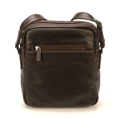 Sac travers Pablo en cuir plongé