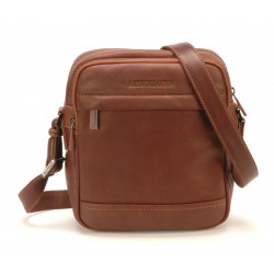 Sac travers Pablo en cuir plongé