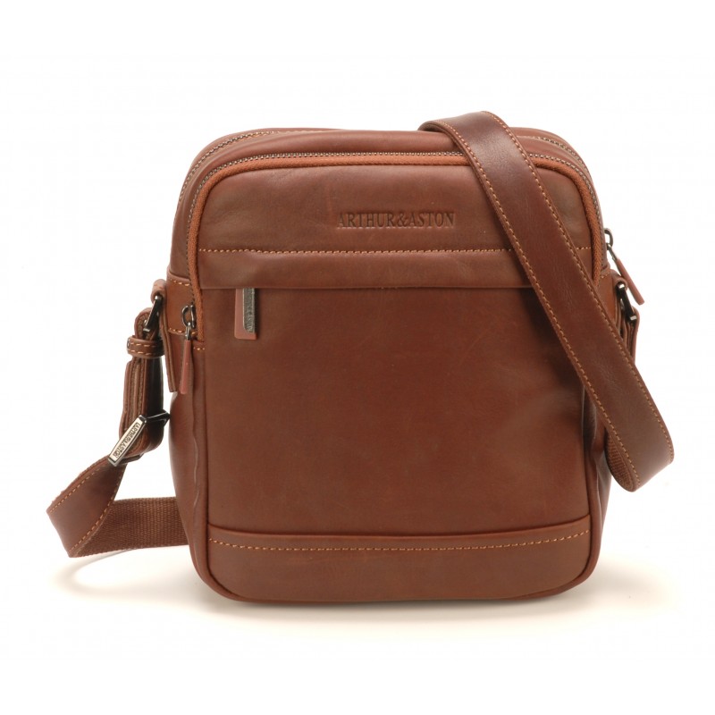 Sac travers Pablo en cuir plongé Sac travers Pablo en cuir plongé