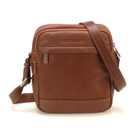 Sac travers Pablo en cuir plongé