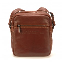 Sac travers Pablo en cuir plongé