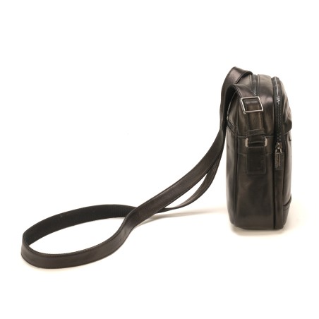 Sac travers Pablo en cuir plongé
