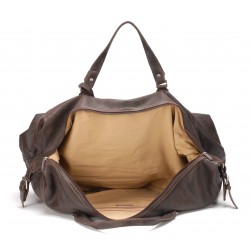 Sac de voyage grand modèle Cristiano cuir destroy
