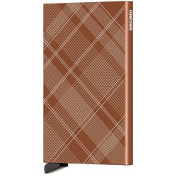 Porte-Cartes Cardprotector Laser Tartan en Aluminium - Secrid