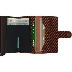 Porte-Cartes et Billets MiniWallet Basket en Cuir - Secrid