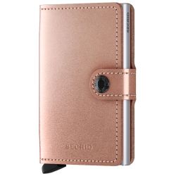 Porte-Cartes et Billets MiniWallet Metallic en Cuir - Secrid