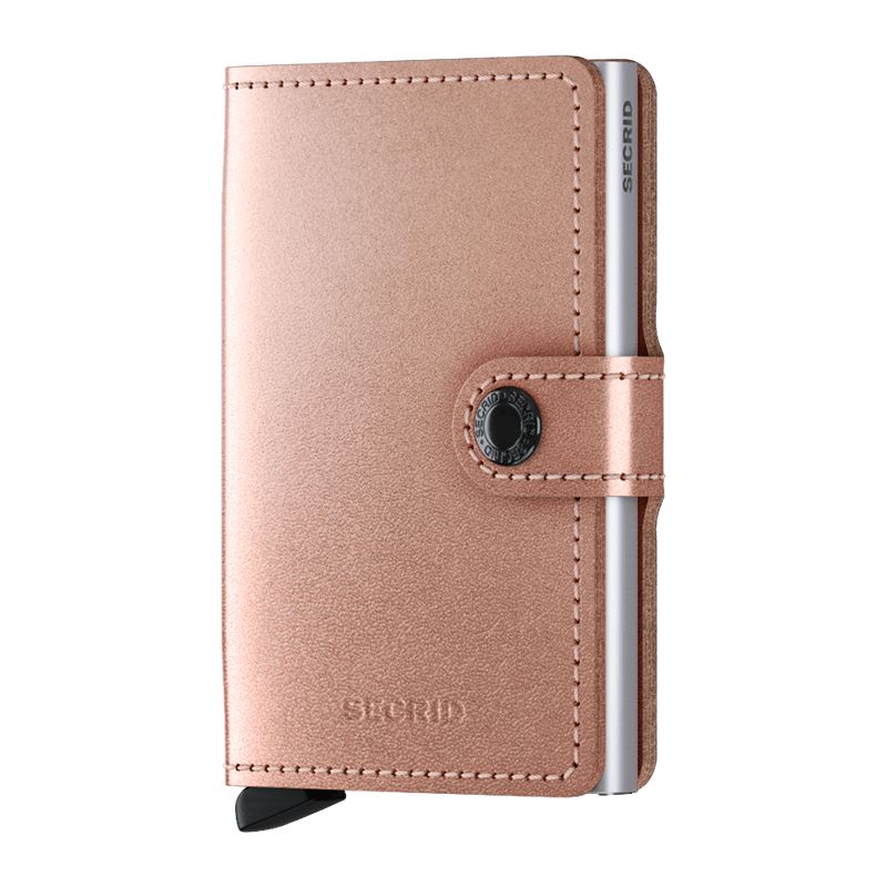 Porte-Cartes et Billets MiniWallet Metallic en Cuir - Secrid Porte-Cartes et Billets MiniWallet Metallic en Cuir - Secrid
