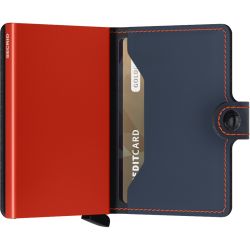 Porte-Cartes et Billets MiniWallet Matte en Cuir - Secrid