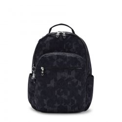 Sac à Dos Clas Seoul Mysterious Grid en Toile - Kipling