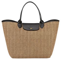 Sac à Main M Le Pliage Paille - Longchamp