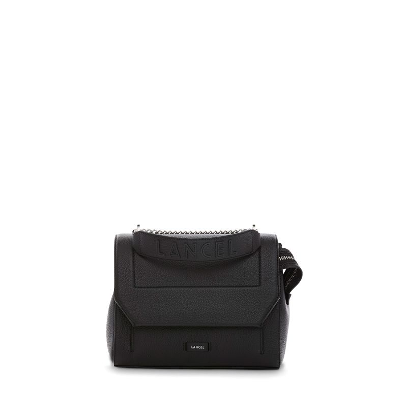 Sac Bandoulière à Rabat L Ninon en Cuir - Lancel Sac Bandoulière à Rabat L Ninon en Cuir - Lancel