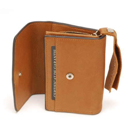 Porte-monnaie cuir Carla