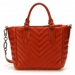 Sac à main cuir matelassé Elia