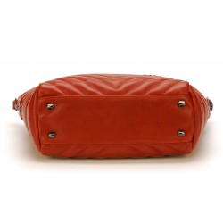 Sac à main cuir matelassé Elia