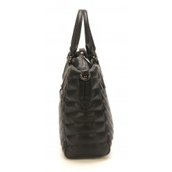 Sac à main cuir matelassé Elia