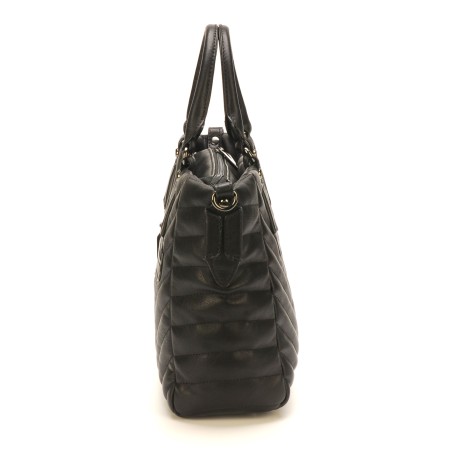 Sac à main cuir matelassé Elia