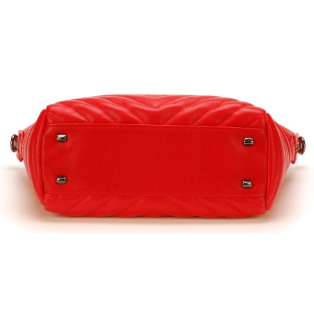 Sac à main cuir matelassé Elia