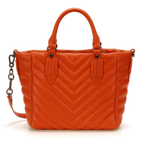 Sac à main cuir matelassé Elia
