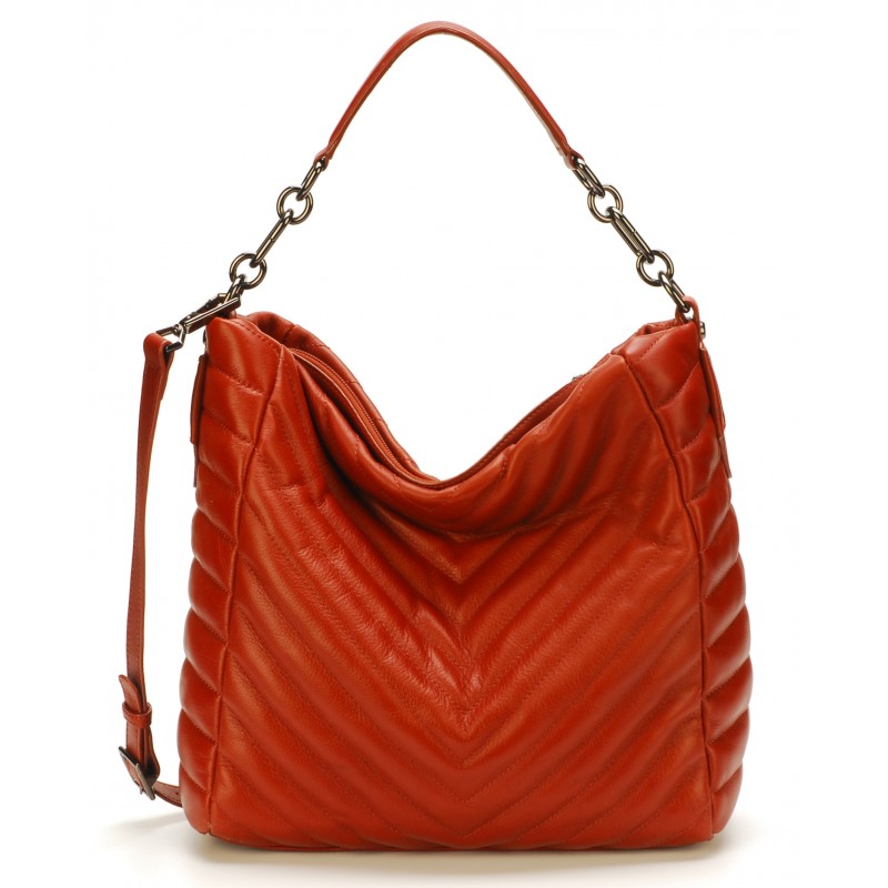 Sac épaule cuir matelassé Elia Sac épaule cuir matelassé Elia