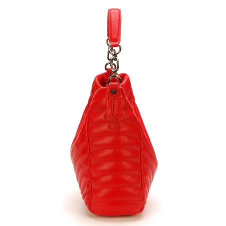 Sac épaule cuir matelassé Elia