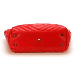 Sac épaule cuir matelassé Elia