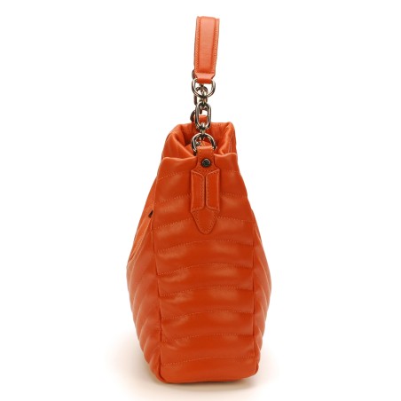 Sac épaule cuir matelassé Elia