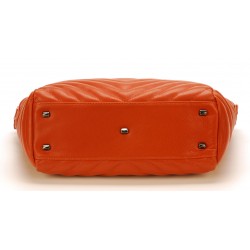 Sac épaule cuir matelassé Elia