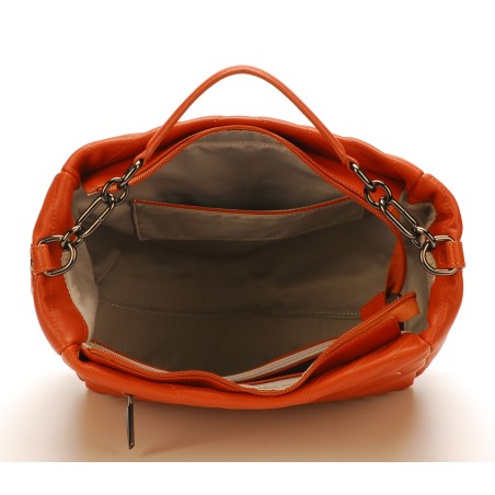 Sac épaule cuir matelassé Elia