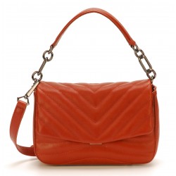 Sac épaule cuir matelassé Elia