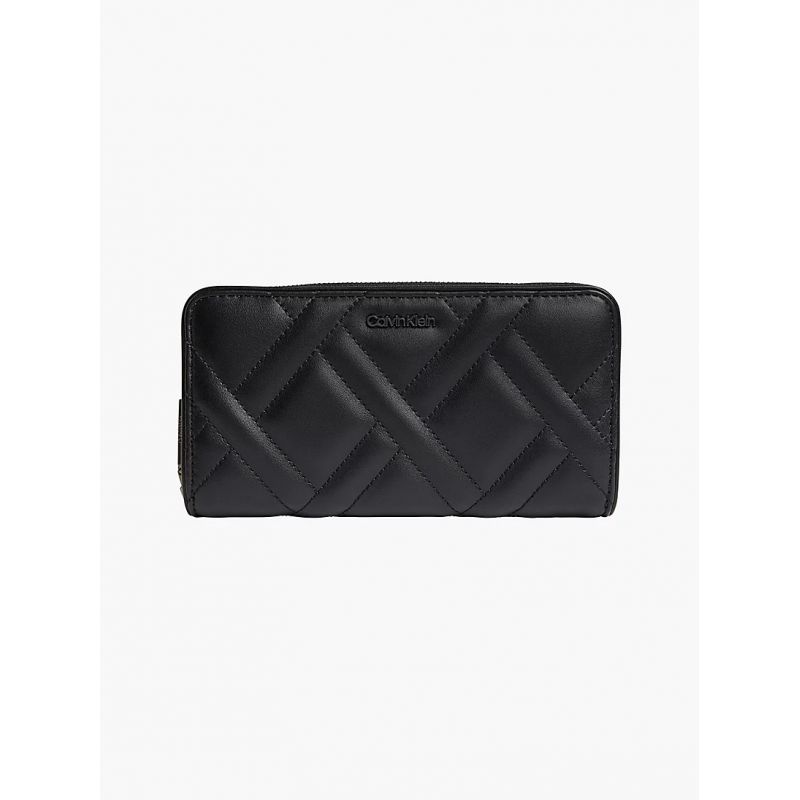 Compagnon Zippé CK Quilt en Synthétique - Calvin Klein