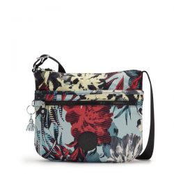 Sac Bandoulière Arto Print Casual Flower en Toile - Kipling