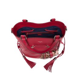 Sac Seau M Premier Flirt en Cuir Finition Python - Lancel