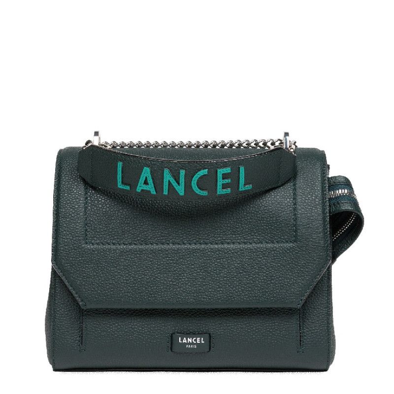 Sac Bandoulière Rabat M Ninon en Cuir - Lancel Sac Bandoulière Rabat M Ninon en Cuir - Lancel