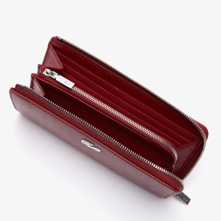 Compagnon Zippé Chantaco en Cuir - Lacoste