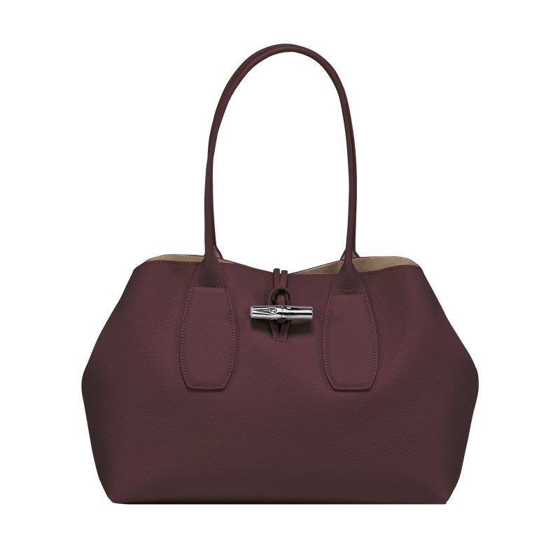 longchamp cabas cuir
