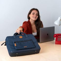 Porte-Documents Messenger en Toile - Cabaia