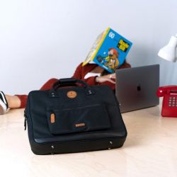Porte-Documents Messenger en Toile - Cabaia