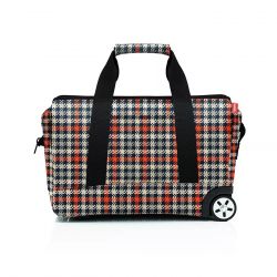 Sac Allrounder Trolley Glencheck Red en Toile - Reisenthel